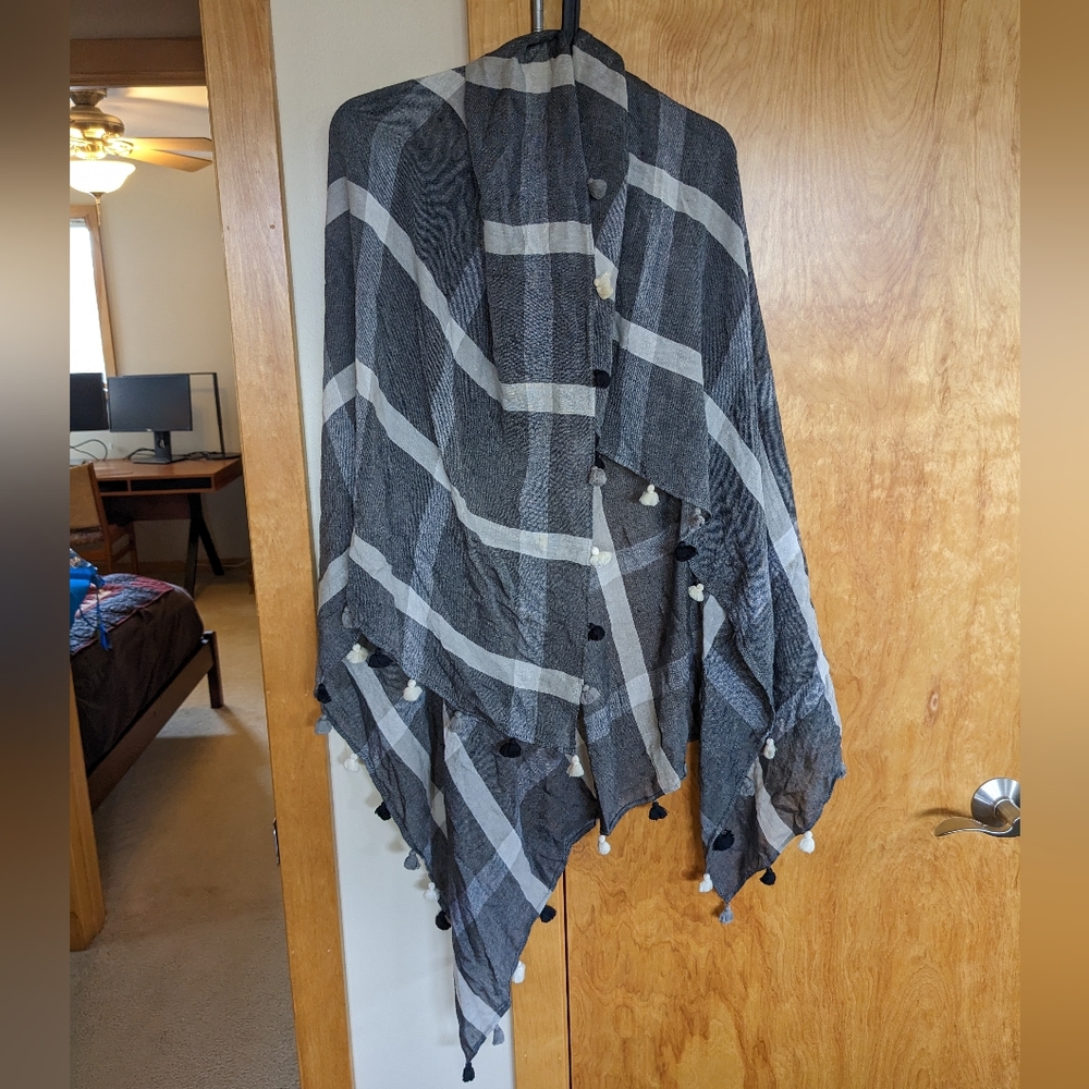 J.Crew plaid scarf